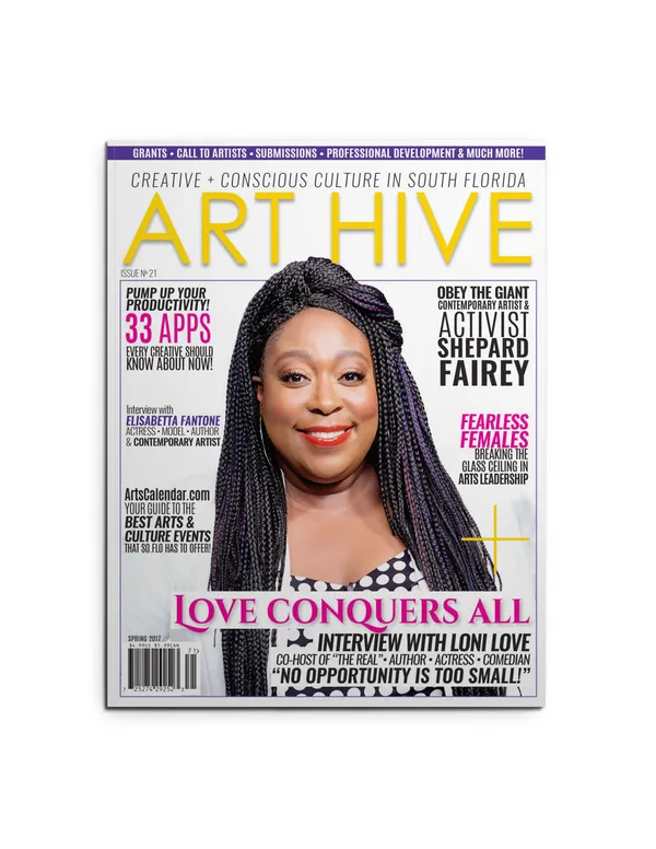 Art Hive Magazine issue #21 cover